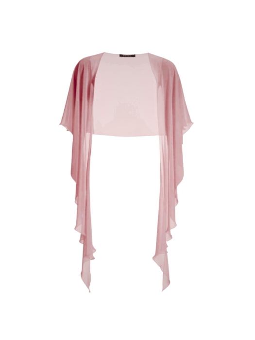 Swing Form Stola - Chiffon 767 Blush rose