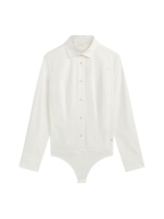 Josh V GAEL fitted body blouse 033 off white