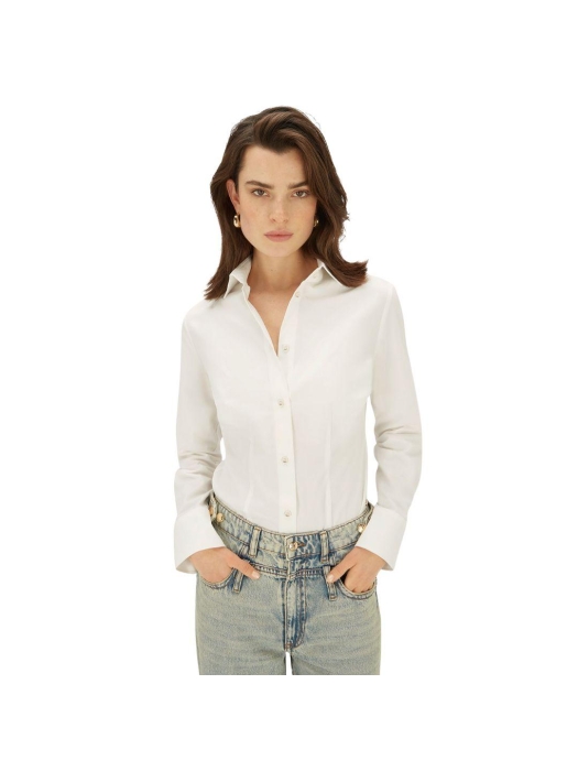 Josh V GAEL fitted body blouse 033 off white