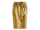Josh V JAIME fitted metallic midi skirt 999 dark gold