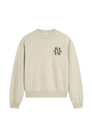 Josh V NAOMI relaxed fit sweater 796 salt melange