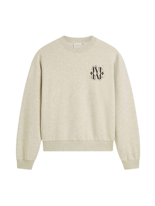 Josh V NAOMI relaxed fit sweater 796 salt melange