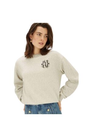 Josh V NAOMI relaxed fit sweater 796 salt melange