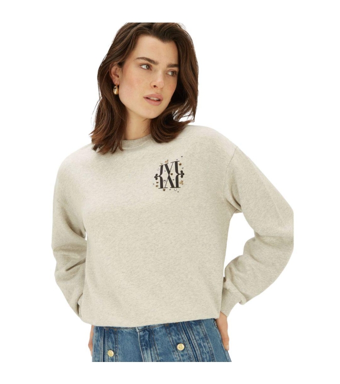 Josh V NAOMI relaxed fit sweater 796 salt melange