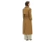 Josh V ROCCO oversized trench coat 608 mid brown