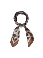 Josh V CYRIL leopard-print scarf 604 leopard brown