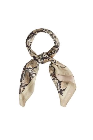 Josh V DESIE scarf with snake print 015 snake
