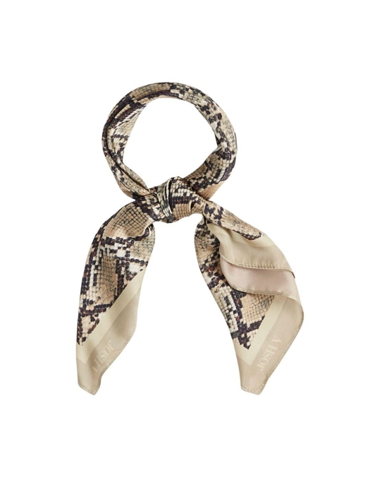 Josh V DESIE scarf with snake print 015 snake