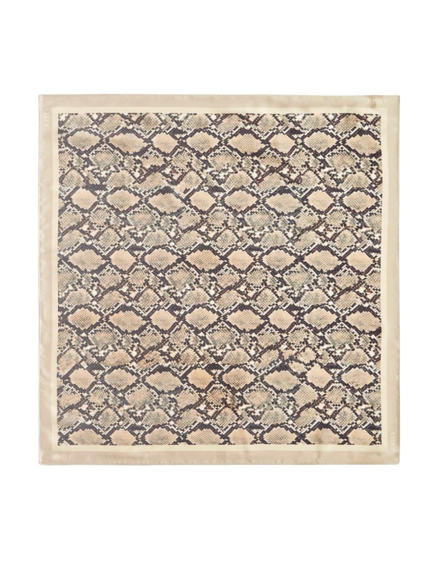 Josh V DESIE scarf with snake print 015 snake