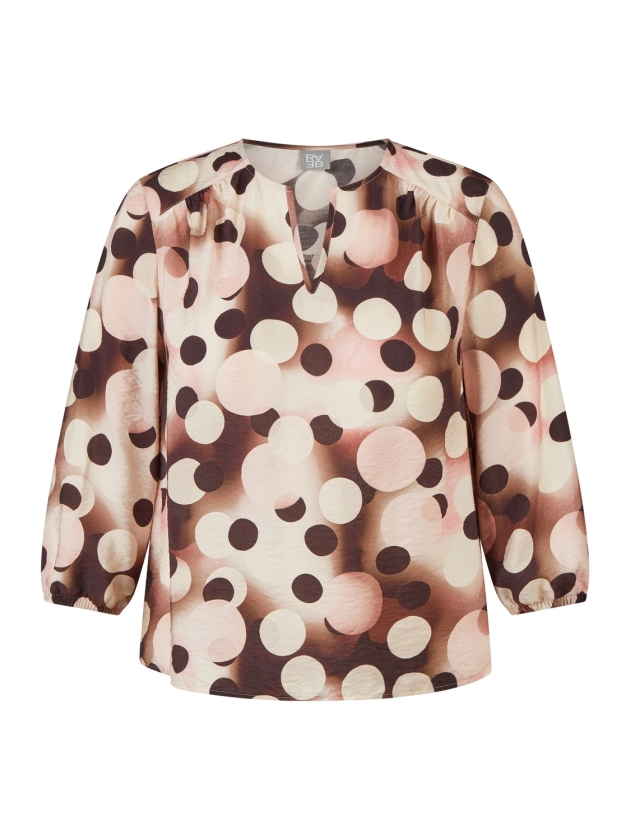 Rabe BLUSE 7694 mokka