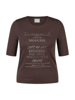 Rabe T-SHIRT 7694 mokka