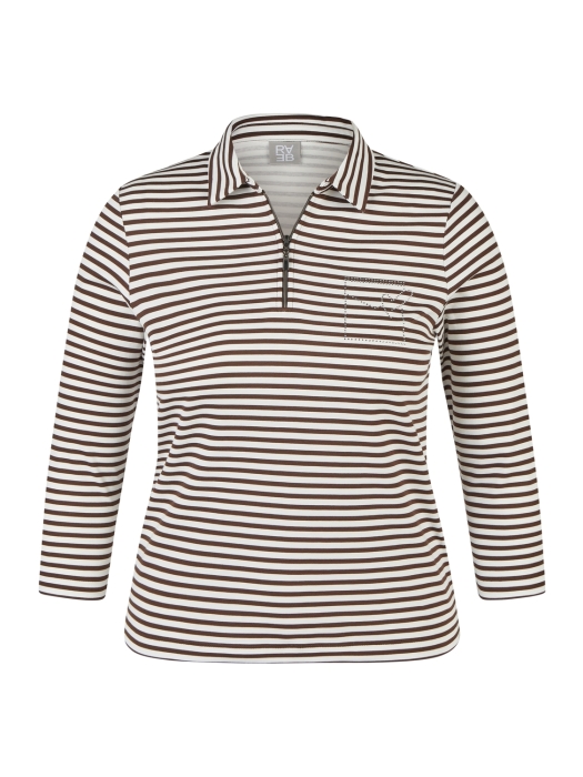 Rabe T-SHIRT 7694 Mokka