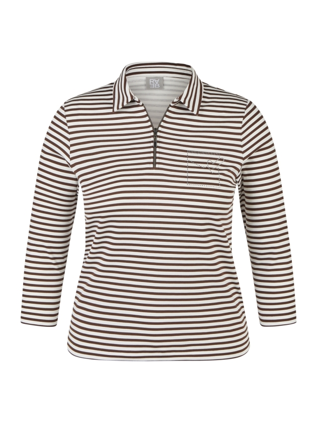 Rabe T-SHIRT 7694 Mokka