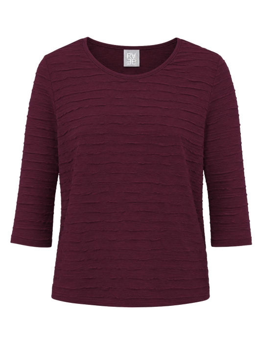 Rabe T-SHIRT 7264 Merlot