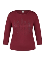 Rabe T-SHIRT 7264 Merlot