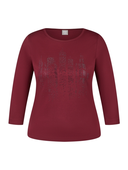 Rabe T-SHIRT 7264 Merlot