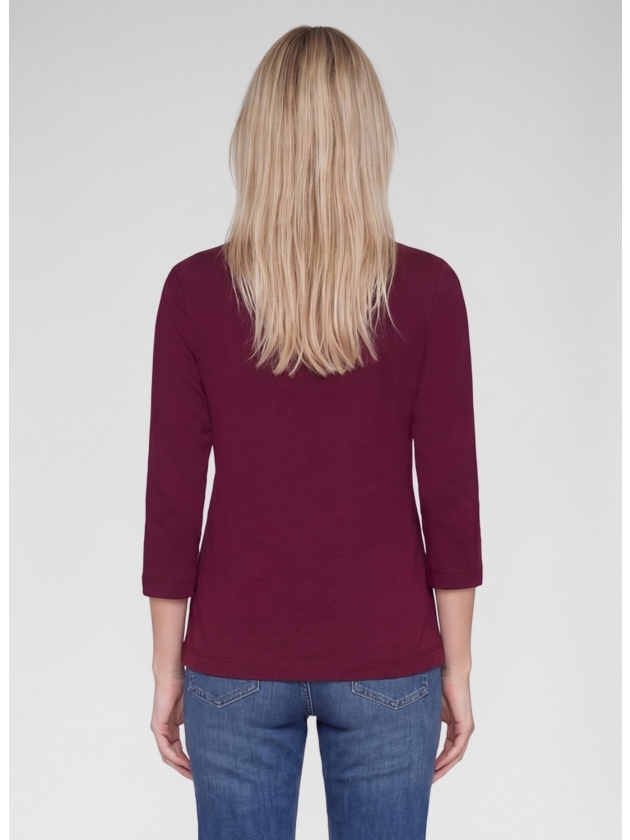 Rabe T-SHIRT 7264 Merlot