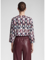 Rabe T-SHIRT 7264 Merlot