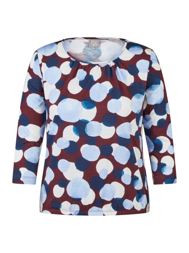 Rabe T-SHIRT 7264 Merlot