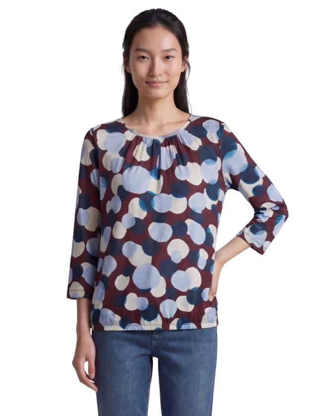 Rabe T-SHIRT 7264 Merlot