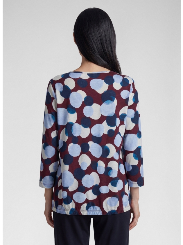 Rabe T-SHIRT 7264 Merlot