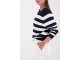 Monari Pullover 756 Marine ringel