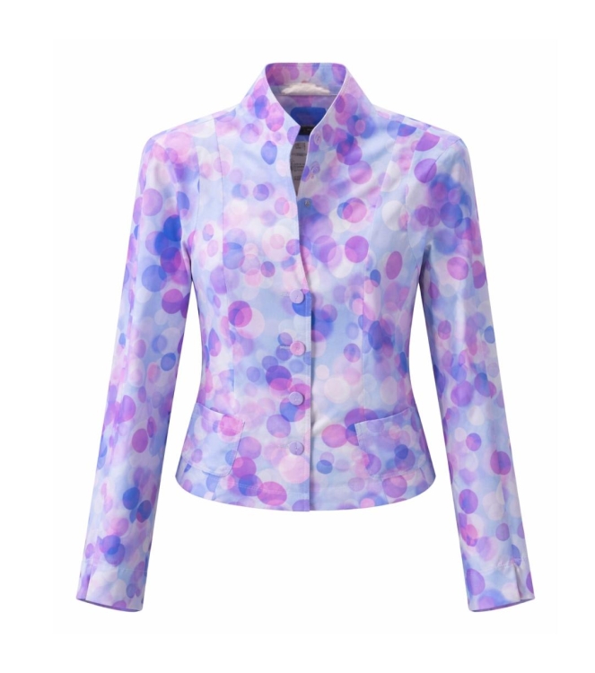 Moq Blazer 205 Multi-l.blauw