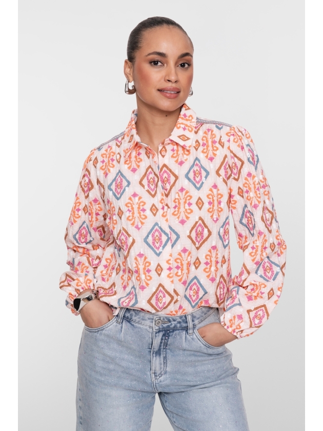 Geisha blouse 422 light pink