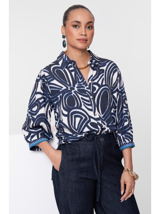 Geisha blouse 718 Ecru