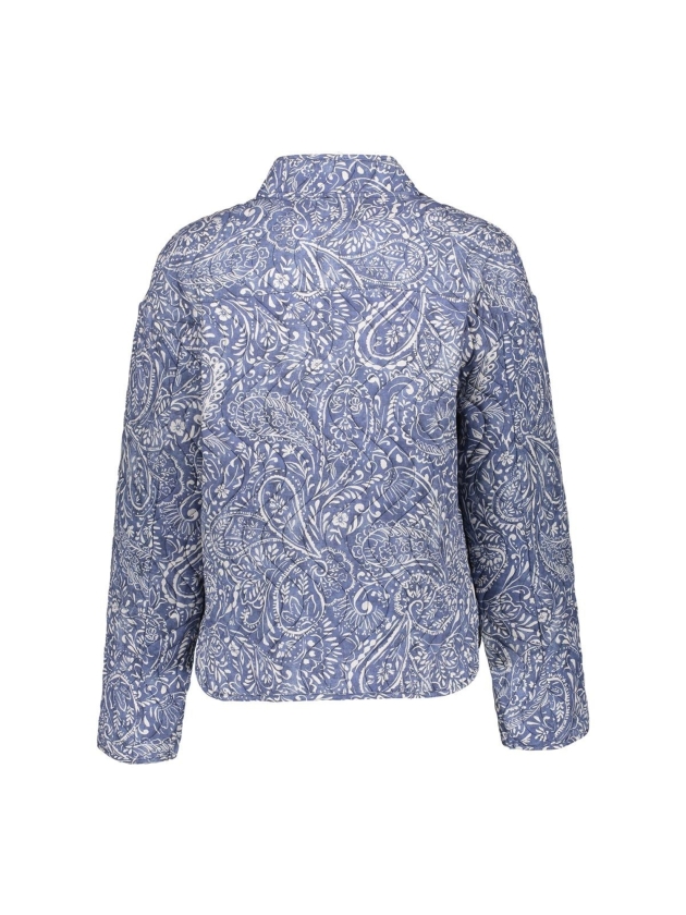 Geisha Jacket stepped printed 625 Blue