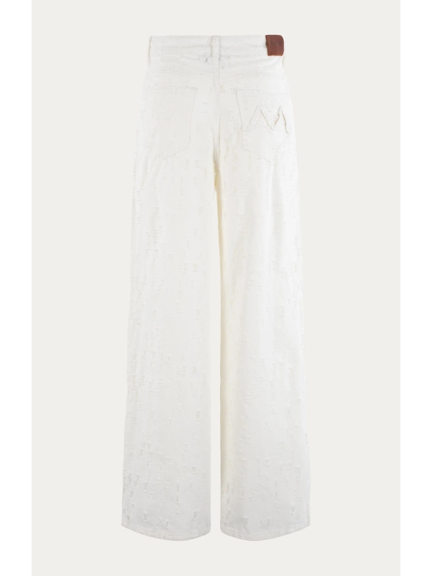 Moscow 104-02-Distress 310-1Offwhite solid