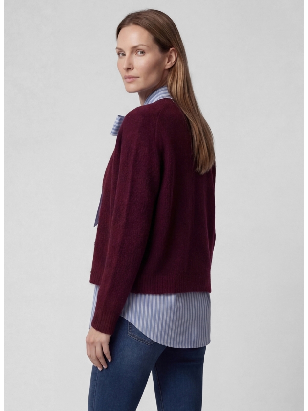 Rabe STRICKJACKE 7264 Merlot
