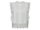Neo Noir Samia Lace Top White