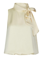 Neo Noir Veda Heavy Sateen Top Light Yellow
