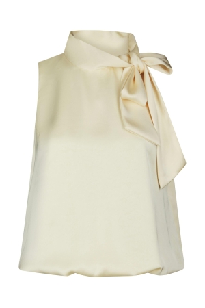 Neo Noir Veda Heavy Sateen Top Light Yellow