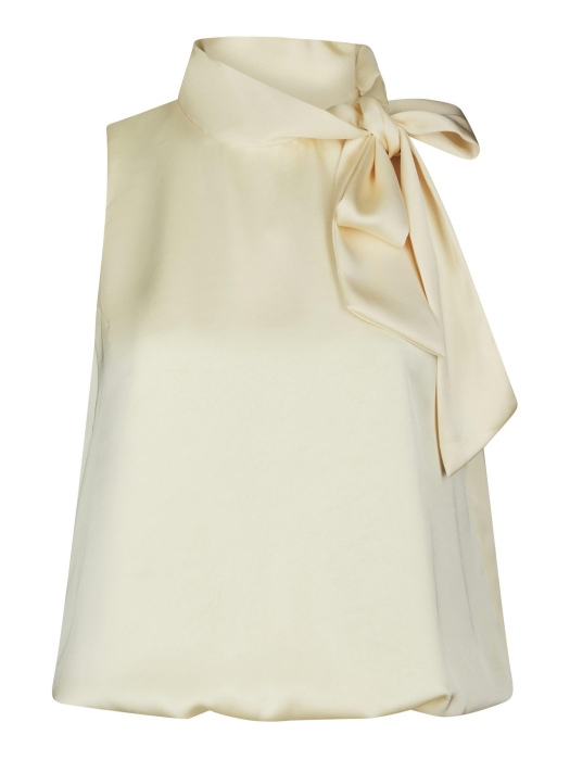 Neo Noir Veda Heavy Sateen Top Light Yellow