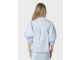 Neo Noir Etta Stripe Stone Shirt Light Blue