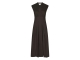 Neo Noir Irena Poplin Dress Chocolate Brown
