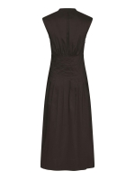 Neo Noir Irena Poplin Dress Chocolate Brown