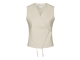 Neo Noir Samara Ramie Waistcoat Natural