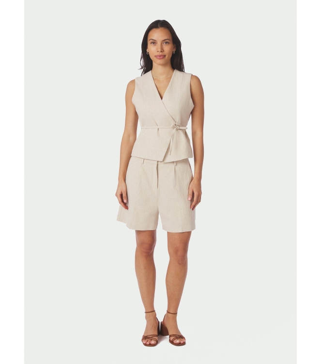 Neo Noir Sega Ramie Shorts Natural