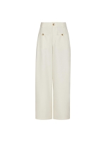 Neo Noir Massie Structure Pants Off White