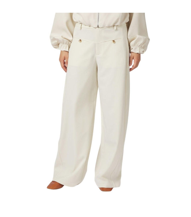 Neo Noir Massie Structure Pants Off White