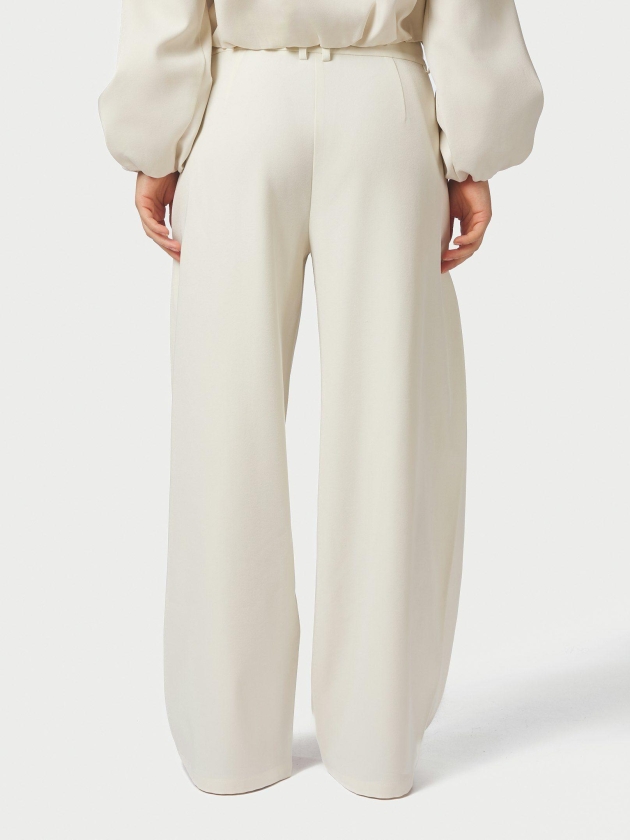 Neo Noir Massie Structure Pants Off White