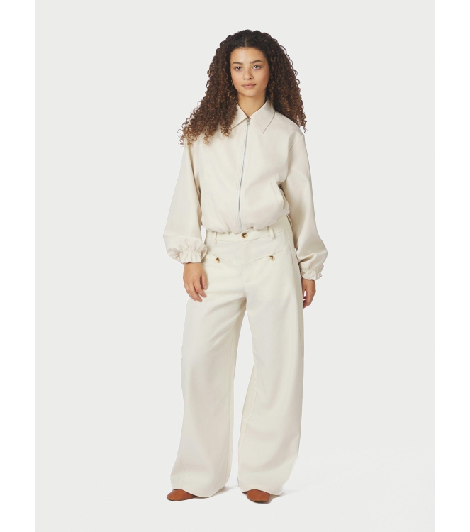 Neo Noir Massie Structure Pants Off White