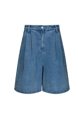 Neo Noir Rosel Denim Shorts Blue