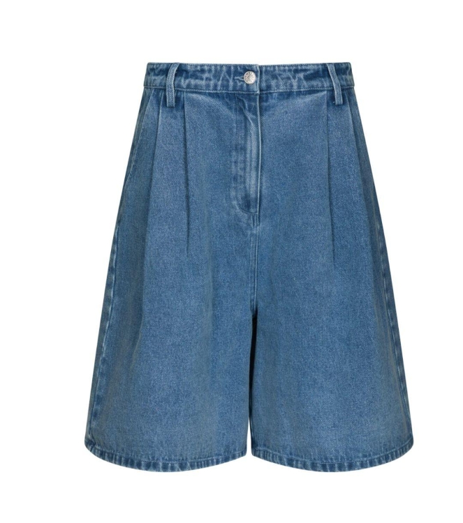 Neo Noir Rosel Denim Shorts Blue