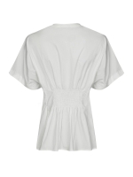 Neo Noir Adamma Poplin Blouse White