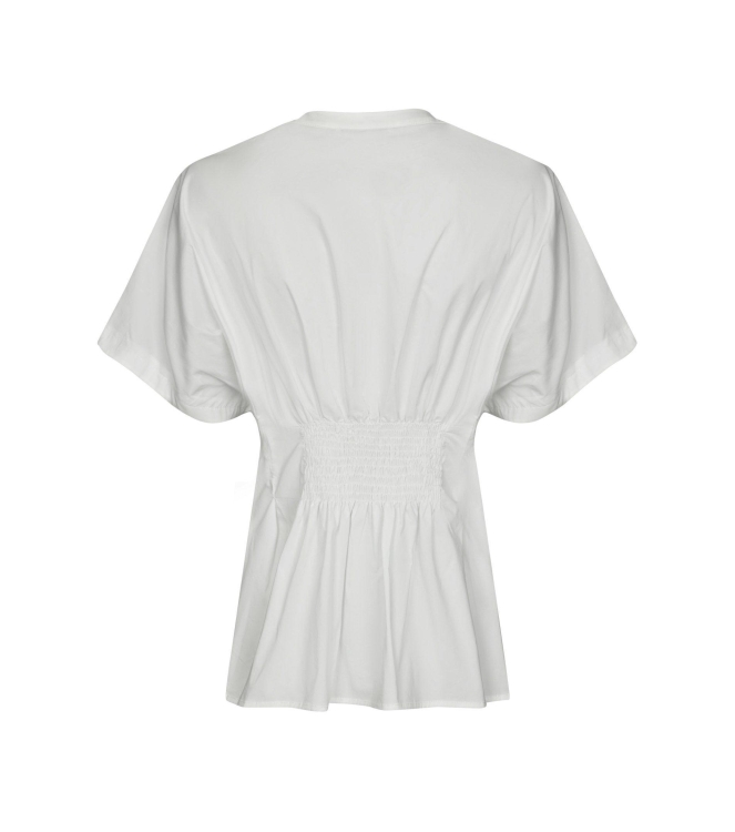 Neo Noir Adamma Poplin Blouse White