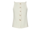 Neo Noir Kylie Structure waistcoat Off White